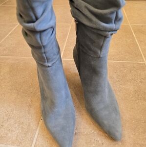 Vince Camuto Green Heeled Boots